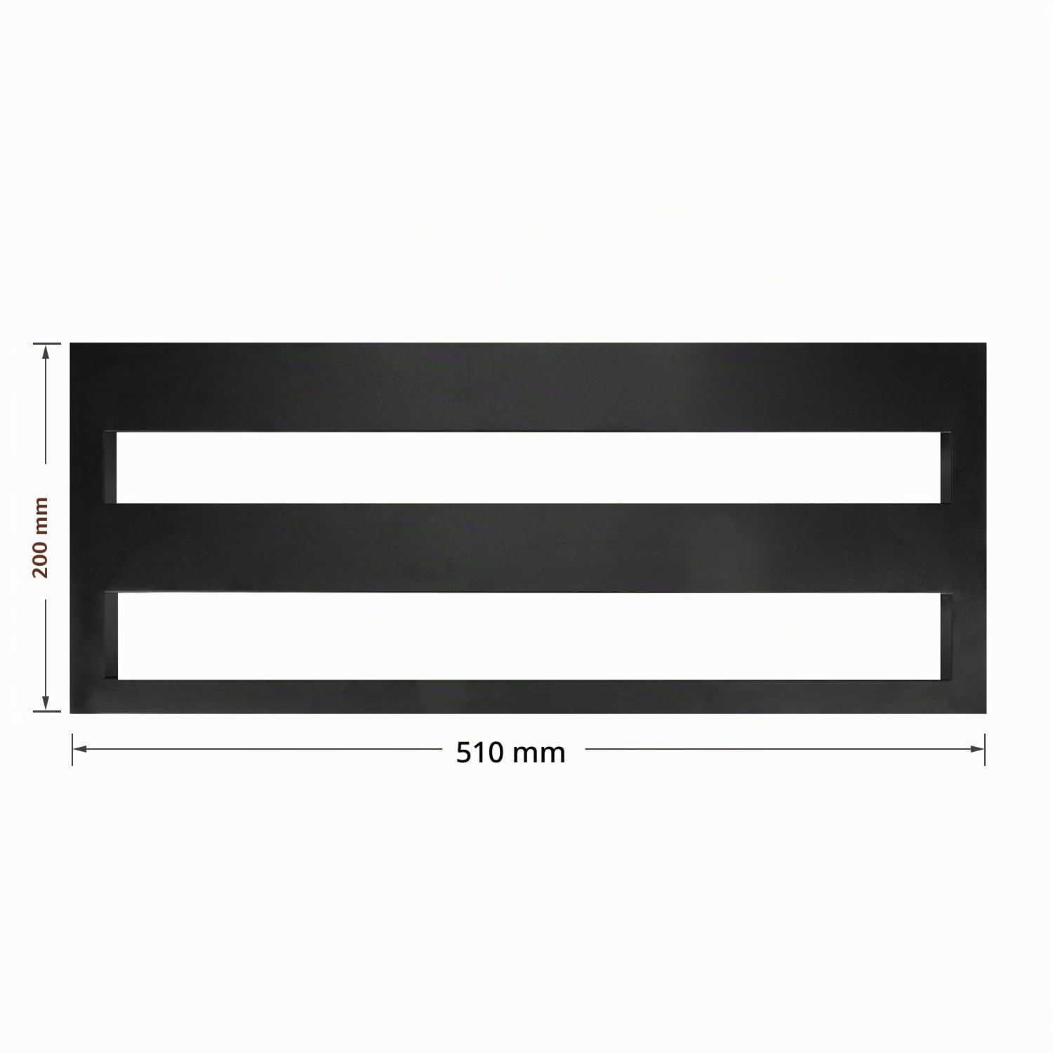 Donner DB-2 Pedalboard Pedaliera in alluminio per Effetti a Pedale con Custodia, 510 * 200 * 30 MM