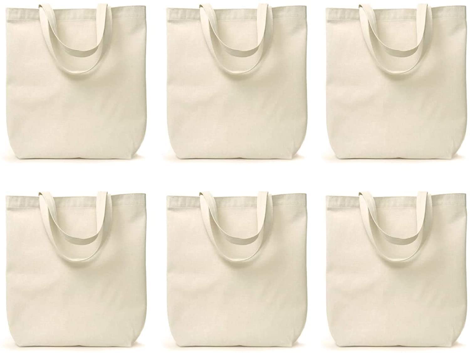 Buy handronghandrong Cotton Tote Bags Canvas Tote Bags Plain Reusable