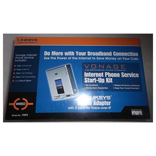 Cisco PAP2 Phone Adapter for Vonage Internet Phone Service