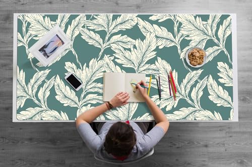 Couverture de bureau antidérapante contre les rayures et taches de café