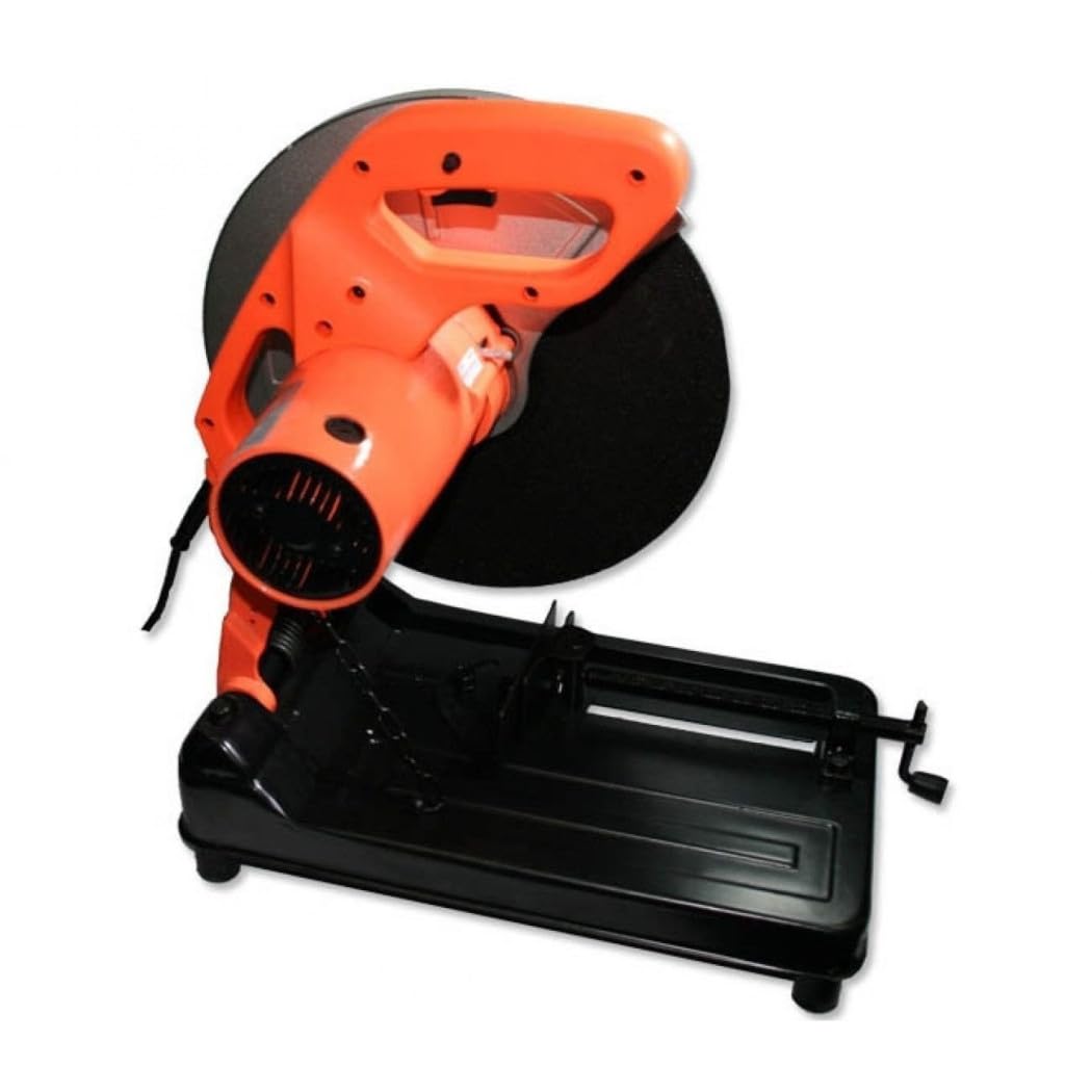 Trade Shop - Troncatrice per Ferro 2000w Lama 355mm Troncaferro per Metalli Disco 14"