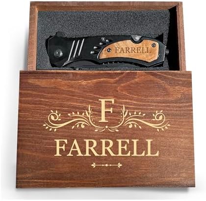 Engraved Pocket Knife For Men, Custom Gift, Personalized Knife Wi...