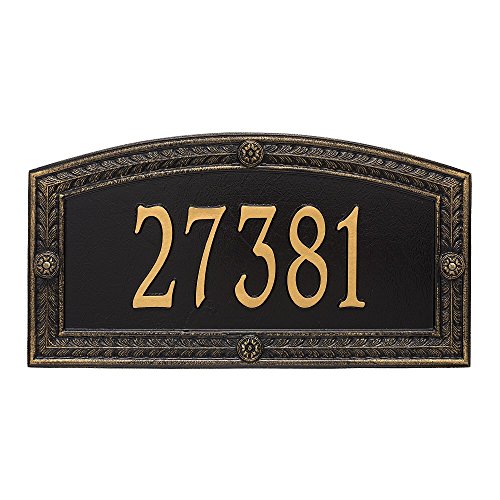 Hamilton Estate Wall Address Plaque 26”W x 20”H (1 Line)