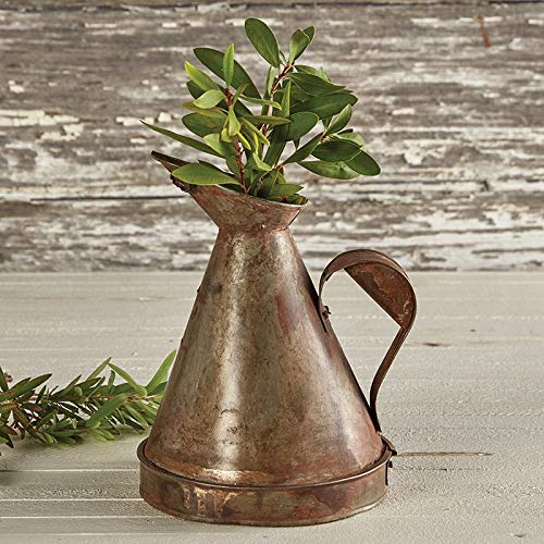 47thmain Iron Pitcher Planter