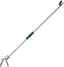 Sharpex Heavy Duty 4.4 Feet Long Reach Pruner Aluminum Cut and Hold Pruner For Tree Branch Cutter & Trimming, Cutting Leaves, Fruit Picker | Cut Up to 2 Inch & Hold Easy Garden Pruning Tool