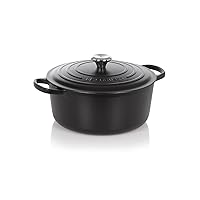 Le Creuset Cocotte rotonda Evolution in ghisa vetrificata con Coperchio