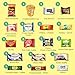 Korean Snack Box Variety Pack - 46 Count Snacks Individual Wrapped Gift Care Package Bundle Sampler Tiktok Asian Challenge Assortment Mix Candy Chips Cookies Ramen Gummy Treats for Kids Children