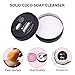 DUcare Makeup Sponges 4pcs + Sponge Cleanser Soap 1pcs Foundation Sponge Set Beauty Makeup Blender Multi-colored
