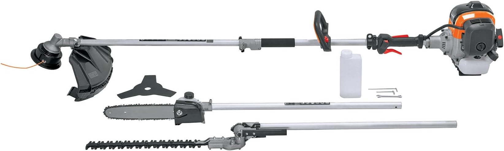 Truper DES-45M, Desbrozadora Multifuncional 4 en 1 a Gasolina 45 CC ...