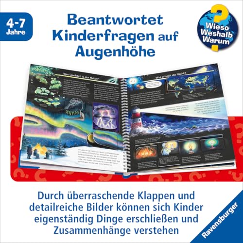 Wieso? Weshalb? Warum?, Band 48 - Wir erforschen die Nacht (Sachbuch ab 4 Jahre - mit Klappen) (Kernreihe, 48)