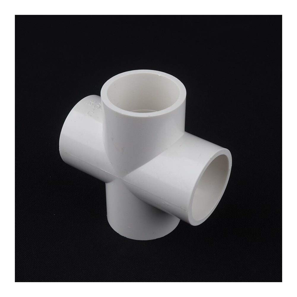 Strumenti di riparazione di tubi Connettore Croce 10pcs PVC 4 Way 20 millimetri 25 millimetri 32 millimetri 40 millimetri for Garden adattatore sistema di irrigazione Serbatoio Tubature dell'acqua com