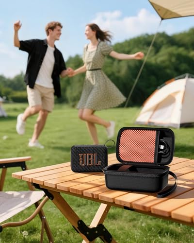 Image of ProCase Hard Travel Case for JBL Go 5 /4 /3 /Go 3 Eco Ultra -Black