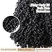 Afro Kinky Bulk Human Braiding Hair 100% Unprocessed Brazilian Virgin Human Hair Extensions Micro Kinky Curly Braids Hair Braids Double Drown Full End Bulk Hair 14 Inch 100g (Pack of 1)