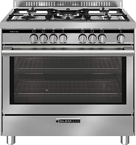 Cucina A Gas Con Forno Elettrico Multifuzione, N° 5 Fuochi