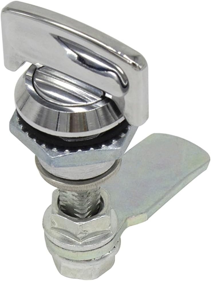 Stainless Steel T Handle Cam Latch Quarter Turn Lock 1Pcs
