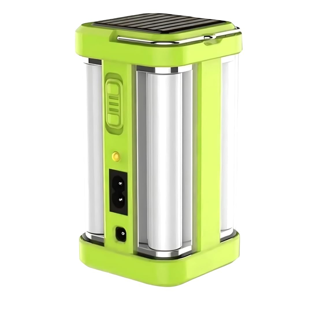 Rechargeable 4-Tube LED Emergency Light | Solar Lantern & Study Lamp | 1500mAh Battery | Dual Lighting Modes | 5–7 Hours Backup | Home Emergency Light (Multicolor)-picture-22