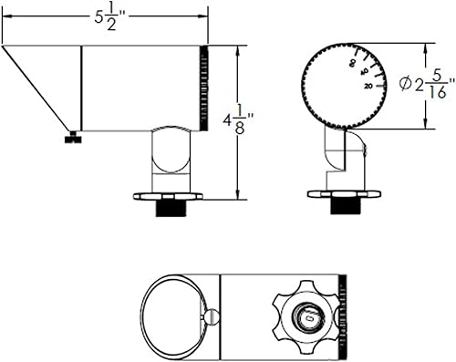Miniatura 10 de WAC - Iluminación de paisaje, luz LED de 12 V, luz de acento básica de 6 W con ángulo de haz ajustable de 3000 K en bronce