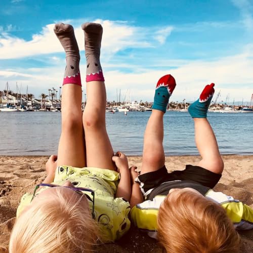 K. Bell Baby Fun & Cute Assorted Crew Socks-3 Pairs-Cool Novelty for Infants2