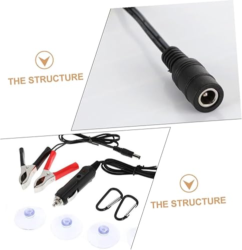 Miniatura 7 de Solar Panel Kit with Battery Clip Portable Solar Charger for Outdoor Rv Boat Camper Tent High Efficiency Wind-Resistant Design