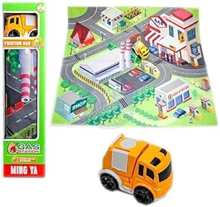 لوحة الطريق 80x70سم مع سيارة - من منجيا- للأولاد