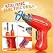 Novaluki Kids Tools Bench, Tool Box Playset with Screw and Electric Drill Toy, Pretend Play Construction Toys Work Bench for Toddlers 3-5 Years Old, Birthday for Boys Ages 3 4 5 6 7 8