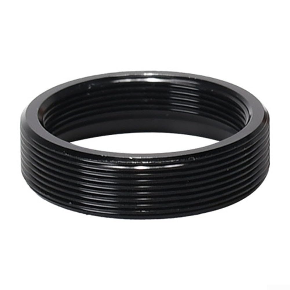 C Mount to C Connector Extension Tube Ring 25mm Optimizing Camera Performance (negro)