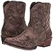 ROPER Womens Short Stuff Embroidery Snip Toe Casual Boots Ankle Low Heel 1-2