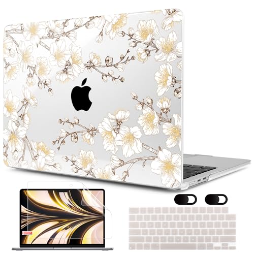 MEEgoodo for MacBook Air 13 inch Case (M5/M4/M3/M2) 2026 2025 2024 2022