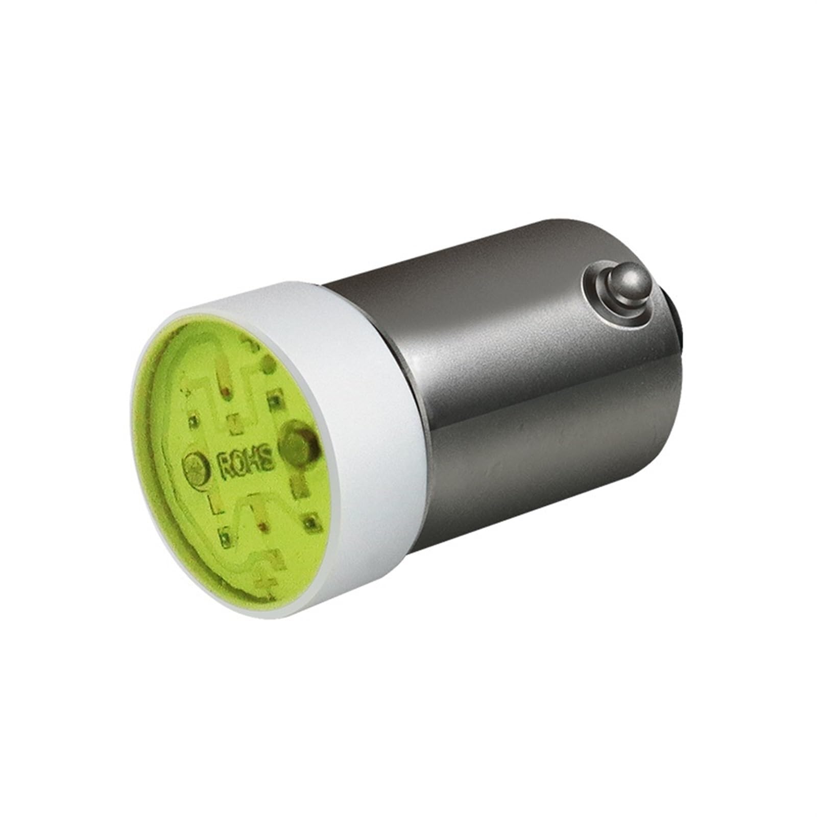 1 pz lampada a LED perlina 6 V 12 V 24 V 110 V 230 V bianco verde giallo rosso blu interruttore della luce a LED (Color : White LED, Size : 12V)
