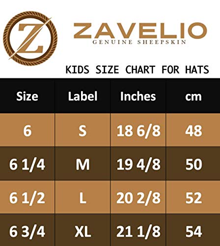 Kids Shearling Sheepskin Aviator Hat – Leather Winter Ushanka with Ear Flaps3