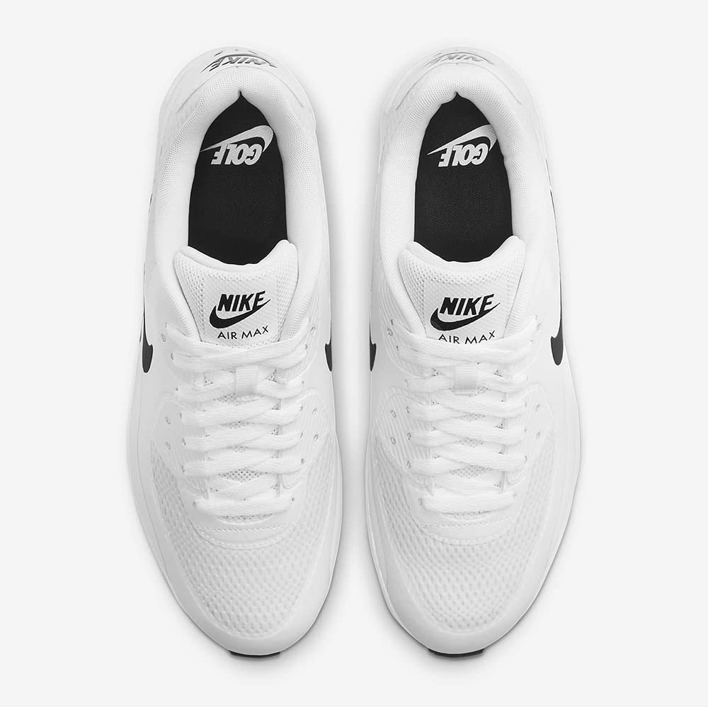 Nike T nis masculino Air Max 90 Golf Branco/Preto (CU9978 101