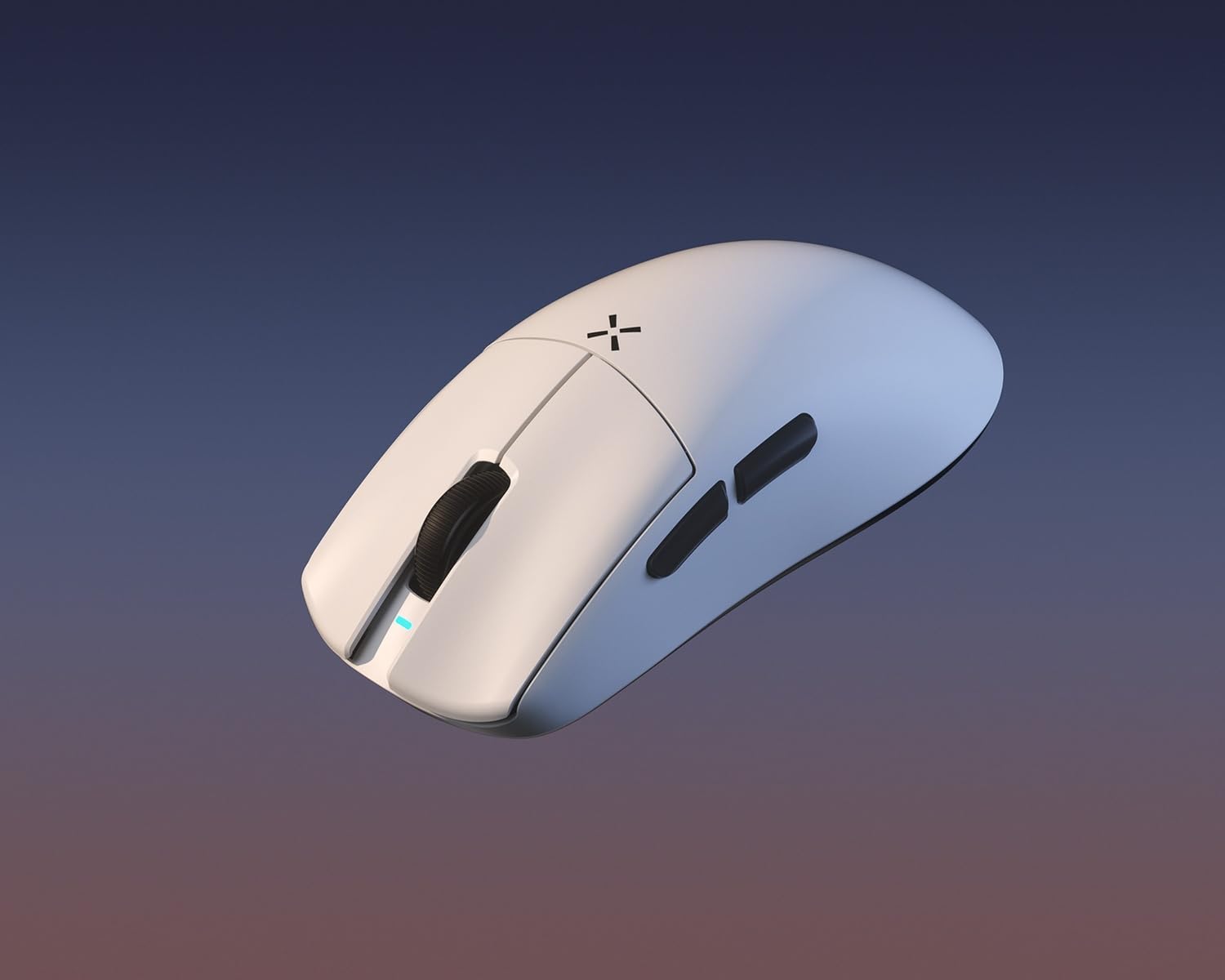 HITSCAN Hyperlight – Ratón Gaming Inalámbrico Ultra-Ligero (39g) | Compatible con 8K, Larga Duración de Batería | Blanco
