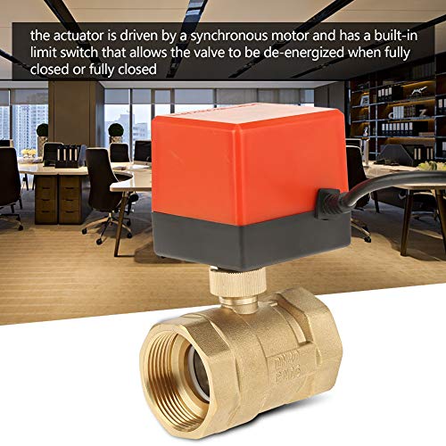 Nikou Valvola a Sfera motorizzata - DC 12V G1-1/2