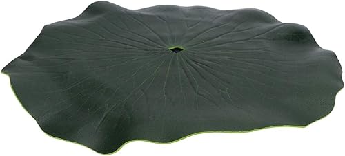 Miniatura 6 de Bandeja flotante de hoja de loto para bomba de fuente solar, bandeja flotante portátil para estanque de jardín, piscina, estanque de peces