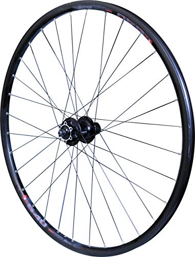 Roue arrière vtt Mach1 M640 28" Shimano Deore 135mm 32 trous haute rigidité pour cassette 11v
