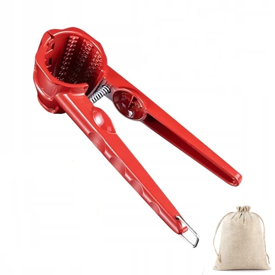 LxuoneyiFunnel Nutcracker Pecan Walnut Nut Cracker Tool,Multifunctional Stainless Steel Nutcrackers