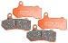 EBC Brakes EBPCK2013 Front Semi-Sintered V-Pads Brake Pad Change Kit