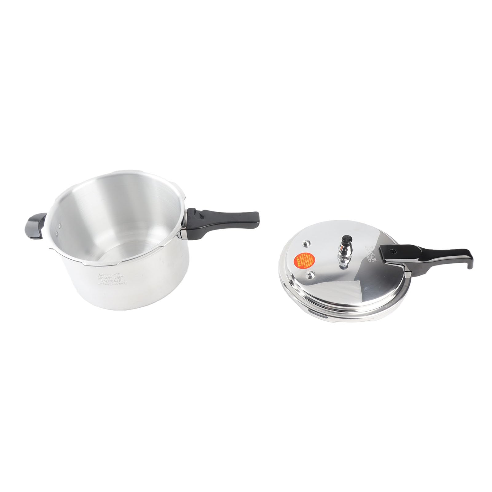Tonysa Szybkowar ze Stopu Aluminium, Wydajny, Przeciwwybuchowy Garnek do Szybkiego Gotowania dla Domowych Kucharzy (20CM/4L)