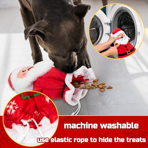 Juguete interactivo navideño para perros LECHONG miniatura 3