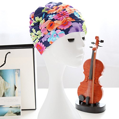 Winomo Swim fiore stampato elegante cappello di