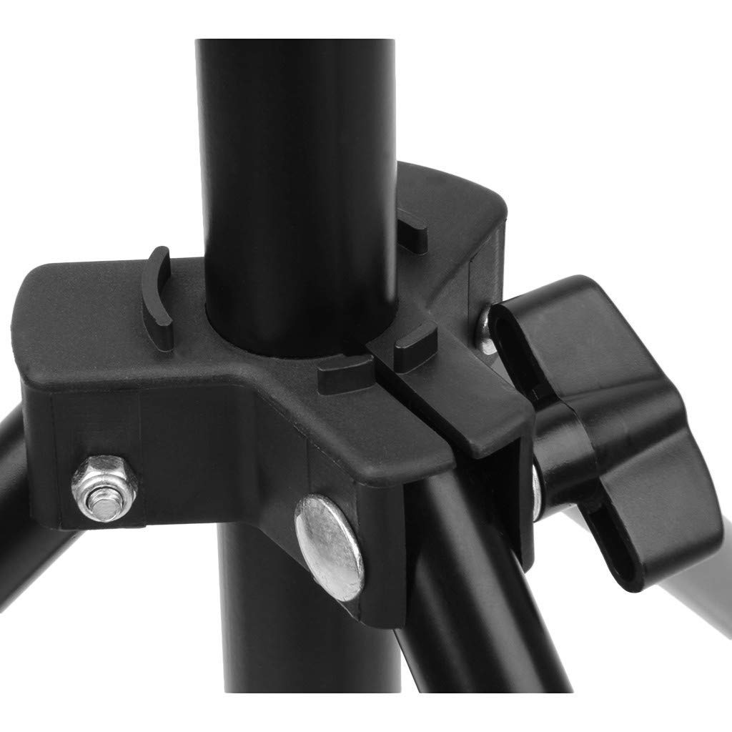Bonnlo Soporte de Fondo para Fotografía 2 x 3 m, con 6 Pinzas Tipo Boca de Pez, 2 Sacos de Arena y Bolsa de Transporte, Ideal para Estudios Fotográficos
