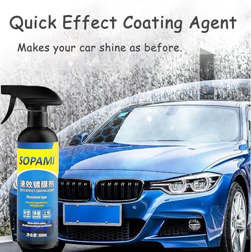 Spray para recubrimiento y abrillantado de autos 3 en 1 miniatura 3