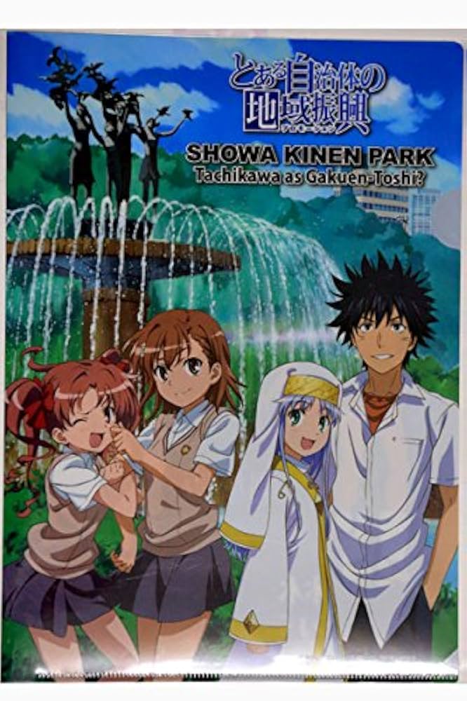 とある超電磁砲　とある自治体の地域振興 クリアファイル7枚セット Amazon.co.jp: 立川市 とある自治体の地域振興 クリアファイル