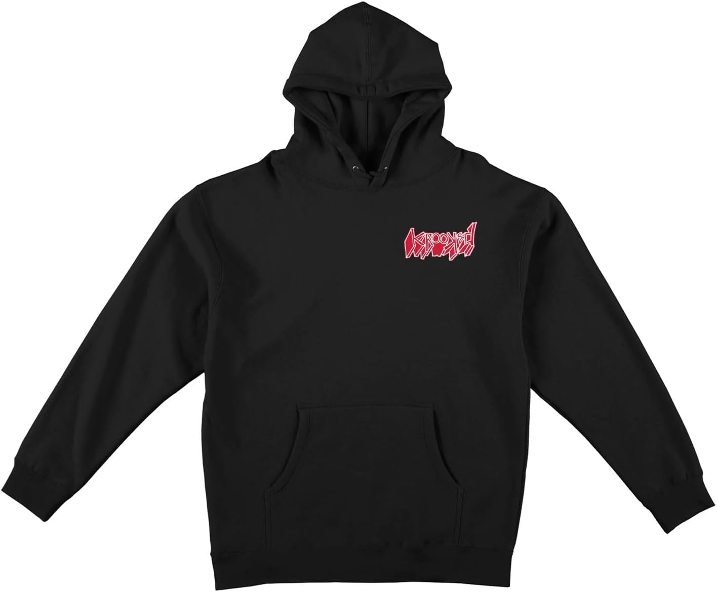 Krooked Skateboards Hoodie Black