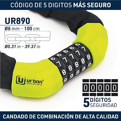 Opiniones y reviews de Cadena bicicleta antirrobo - los más vendidos. 15 Imagen adicional