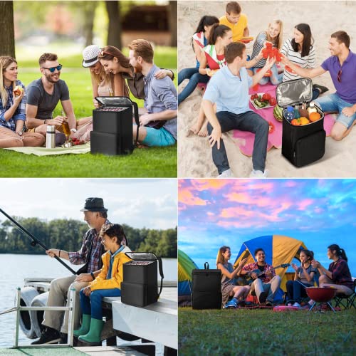 30L 45Cns Backpack Cooler Bag Insulated Leak Proof, Large Capacity Waterproof Cooler Backpack Bag For Men Women To Work Lunch Camping Picnics Beach Hiking Travel Cooler Bag, Cold For Up To 16 Hours #TOP6