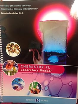 Spiral-bound CHEMISTRY 7L LABORATORY MANUAL UCSD Book