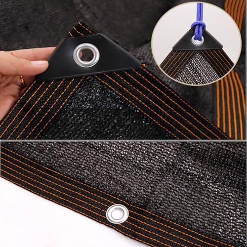 90% Sunblock Greenhouse Shade Netting - Rectangle Outdoor Shade Cloth with Grommets Perfect for Garden Plants & Flowers Custom Size (4m x 10m)