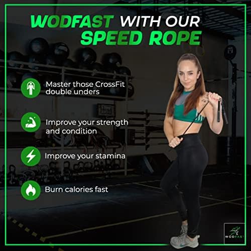 Skipping Rope Steel Jump Rope Fast Rope Speed Rope Lightweight Adjustable Aluminium Boxing Cardio Fitness Equipment For Beginners & Pros