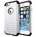 iPhone 6S Case, Cimo [Shockproof] Apple iPhone 6S Case Heavy Duty Shock Absorbing Hybrid Stud Rhinestone Bling Dual Layer Protection Cover for Apple iPhone 6S / 6 - White